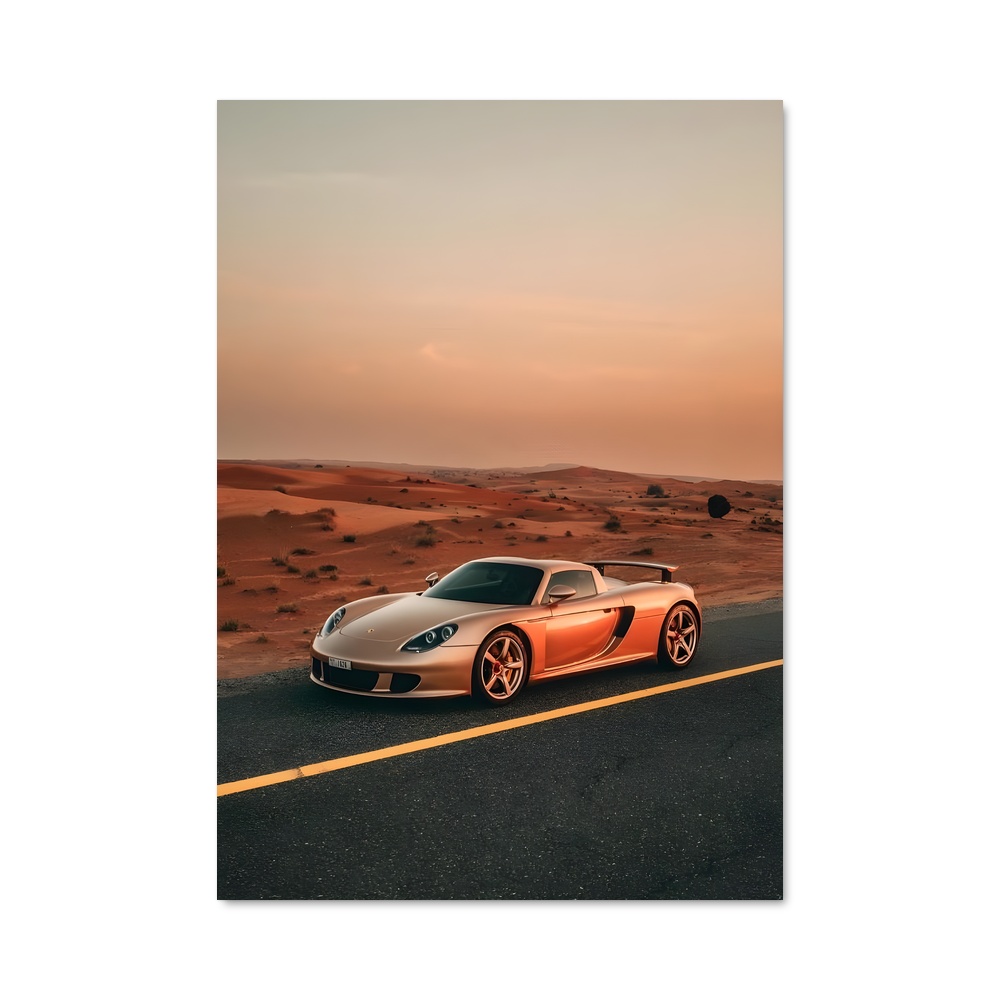 Poster superbe Carrera GT